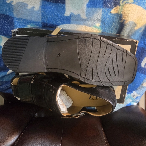 LIBERTYZANO MENS CLOSED TOE SANDALS 11 BLACK - Picture 12 of 13